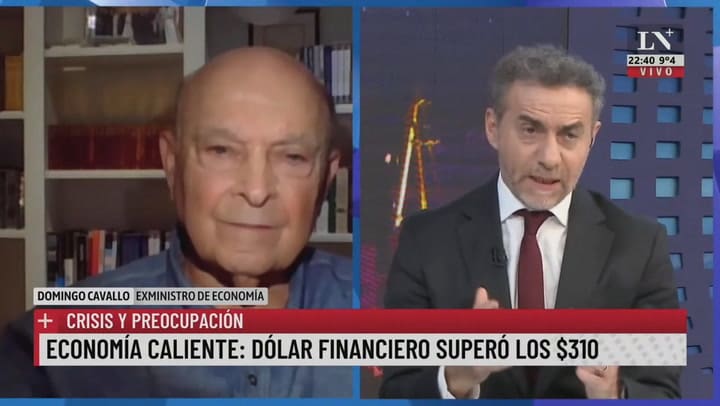 ¿Qué dijo Cavallo sobre la dolarización?