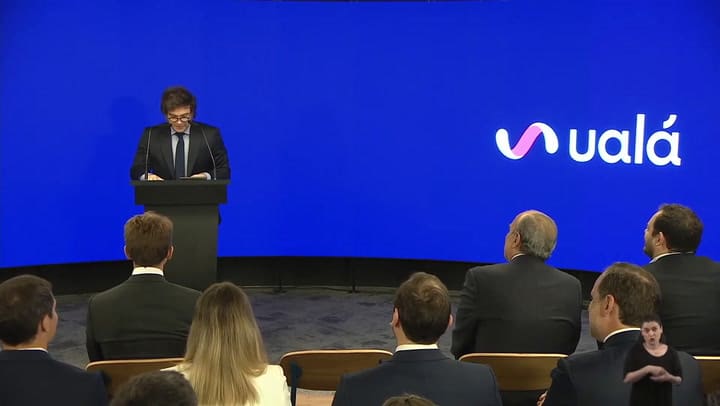 Discurso de Javier Milei en UALA