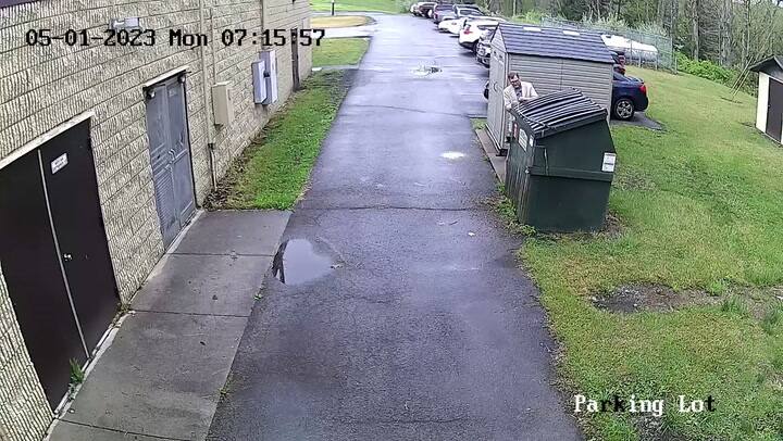 La sorpresa del director al encontrarse con un oso