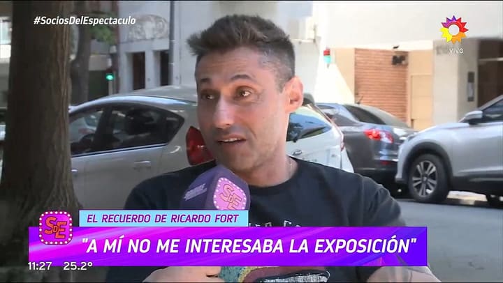 Tito Esperanza reaparecio en camara y hablo de Ricardo Fort