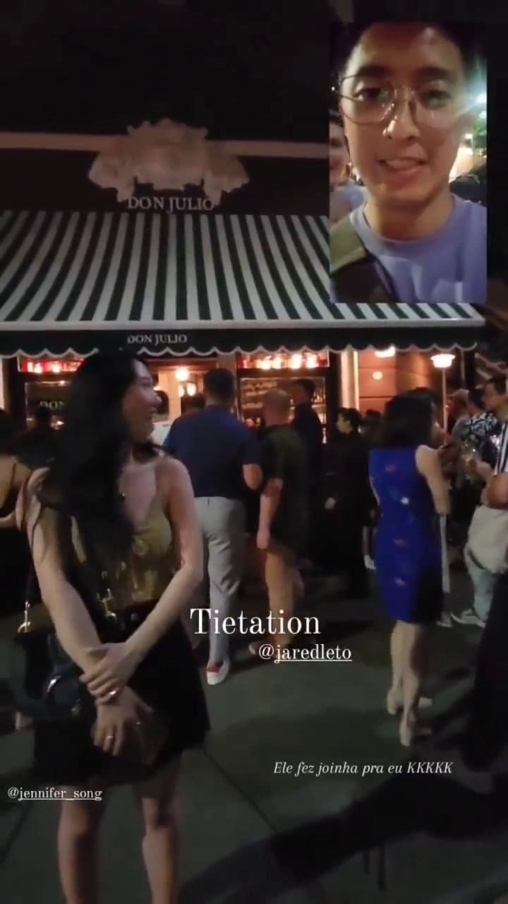 Jared Leto visitó Buenos Aires (Video: Twitter @fak3plastic)