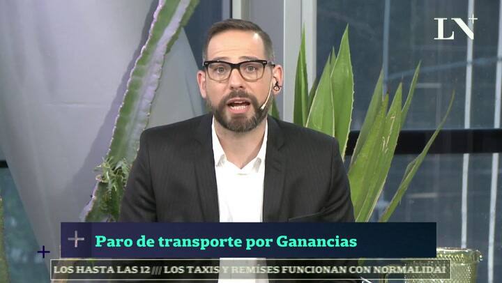 Paro por ganancias: vuelos cancelados hasta el mediodía