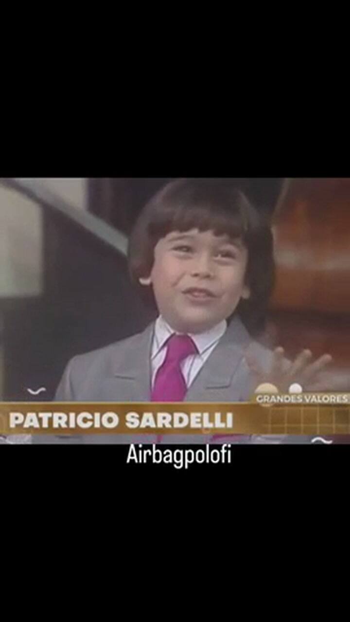 El tierno recuerdo de Pato Sardelli dando sus primeros pasos en la música a los 4 años