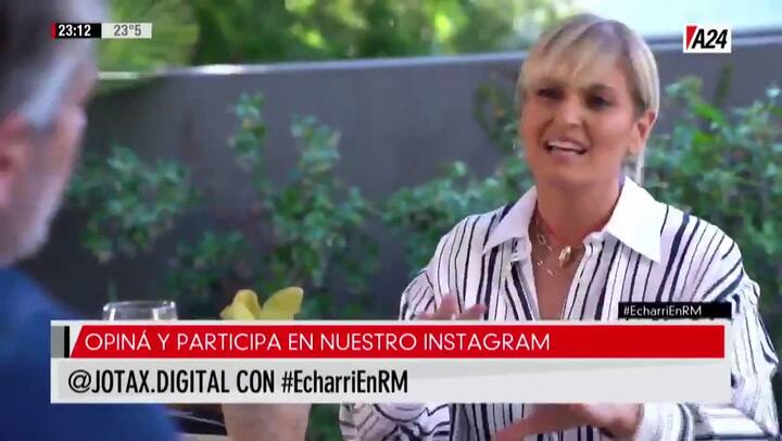 Pablo Echarri sobre sus lineas'No me considero un tipo que pueda prescindir de analizar la realidad'