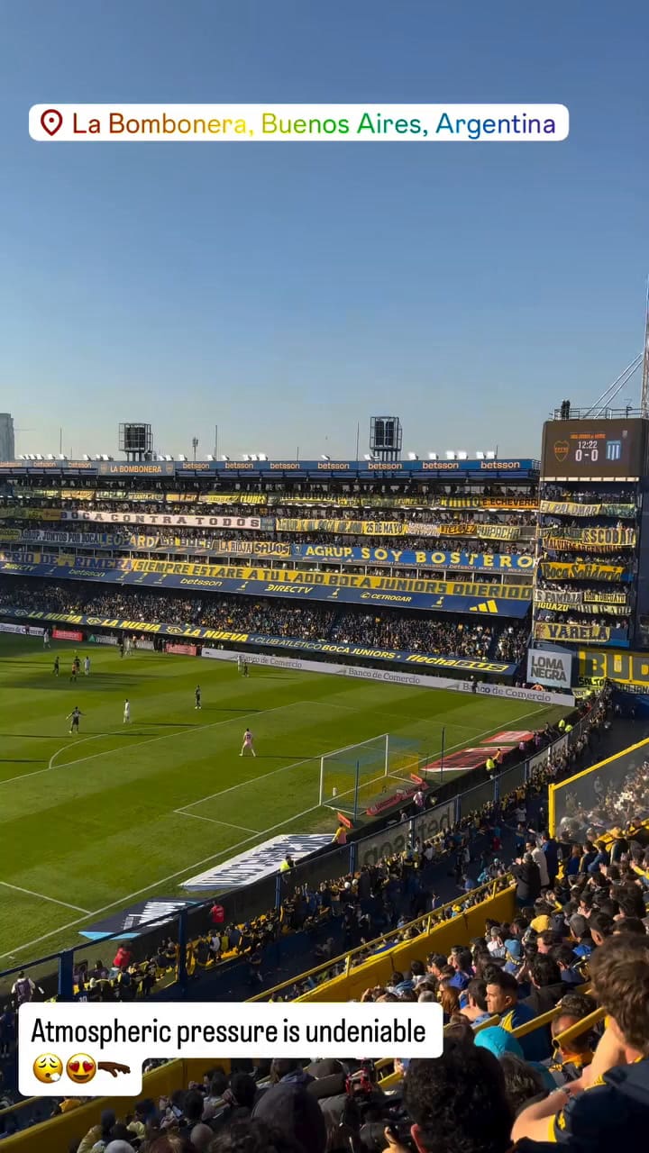 Los All Blacks destacaron el ambiente en la Bombonera