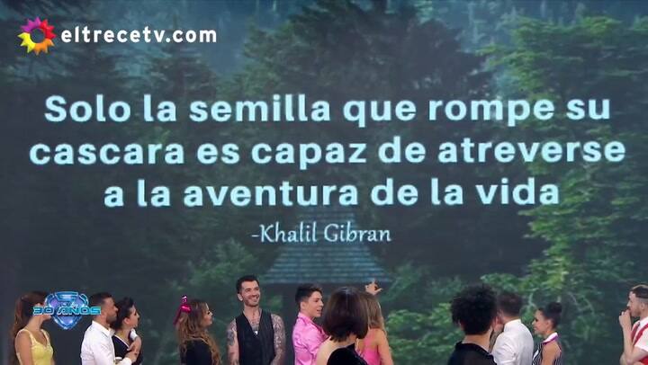 A pedido de Marcelo Tinelli, Charlotte Caniggia leyó una frase y se equivocó - Gentileza: eltrece