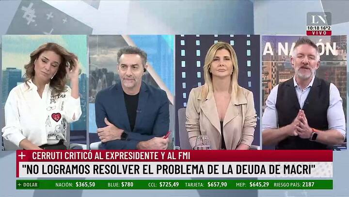 Luis Novaresio le respondió a Sebastián Galmarini, cuñado de Sergio Massa: 'Alienación'