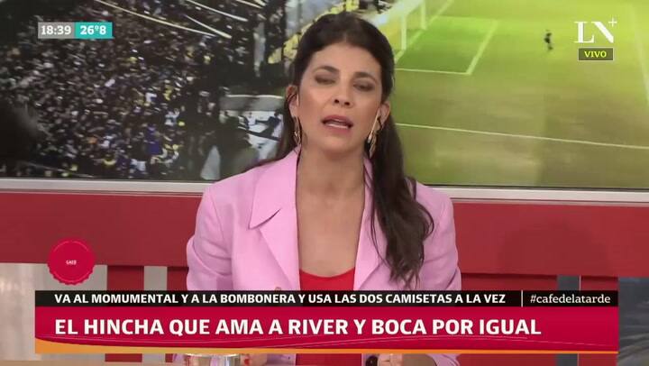El hincha que ama a Boca y a River por igual