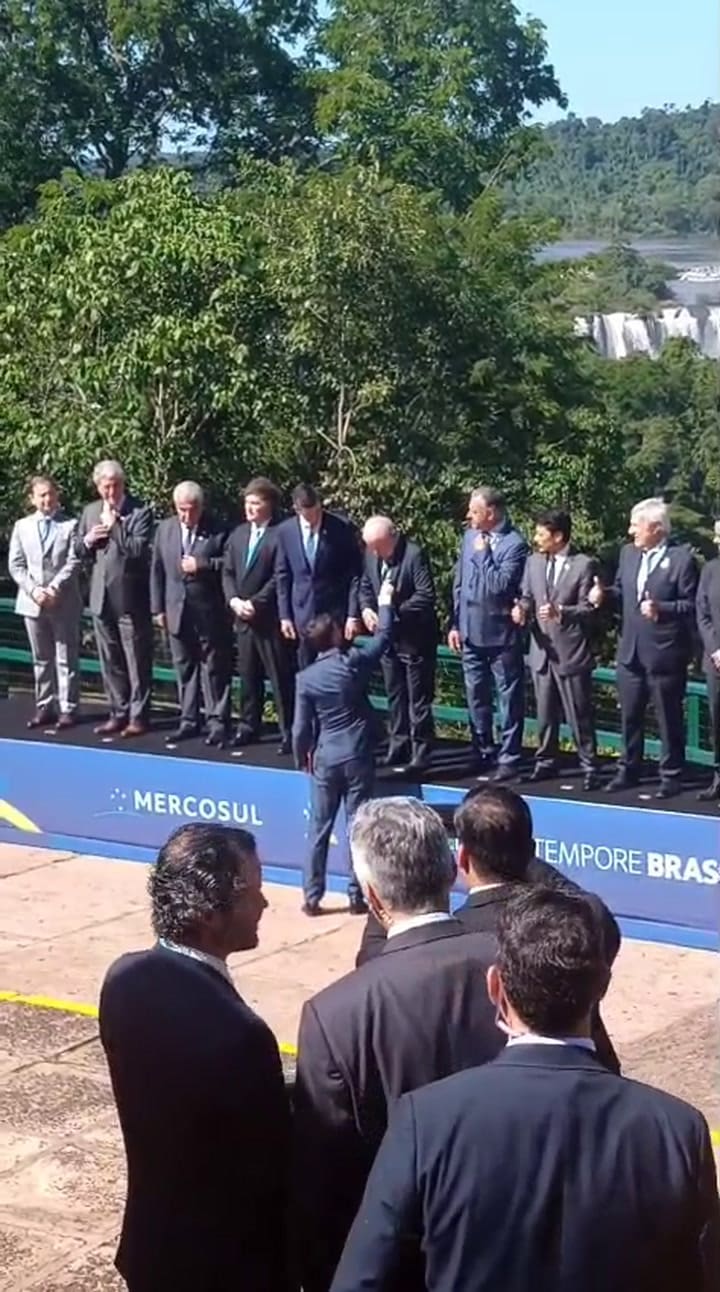 Milei en la Cumbre del Mercosur en Brasil