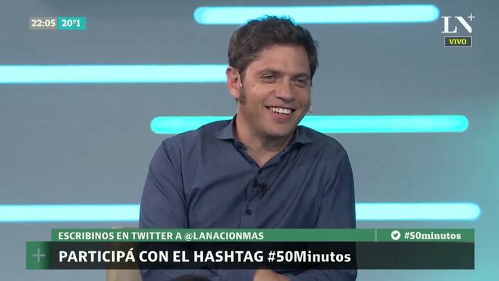 50 Minutos - Entrevista a Axel Kicillof