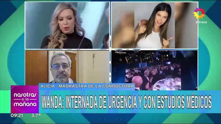 La palabra de Alicia Barbasola y Andrés Nara tras la internación de Wanda