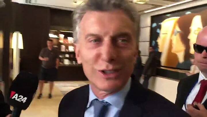 Mauricio Macri ya está en Nueva York - Crédito: Rafael Mathus Ruiz
