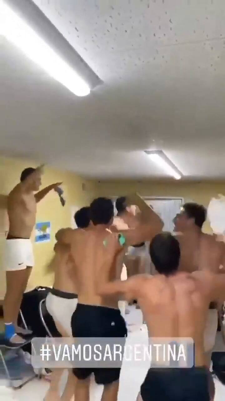 El festejo íntimo de Los Pumas 7s