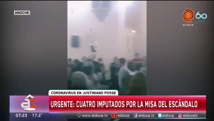 Imputaron al cura de Córdoba que instó a no usar barbijos en una misa - Fuente: ElDoce