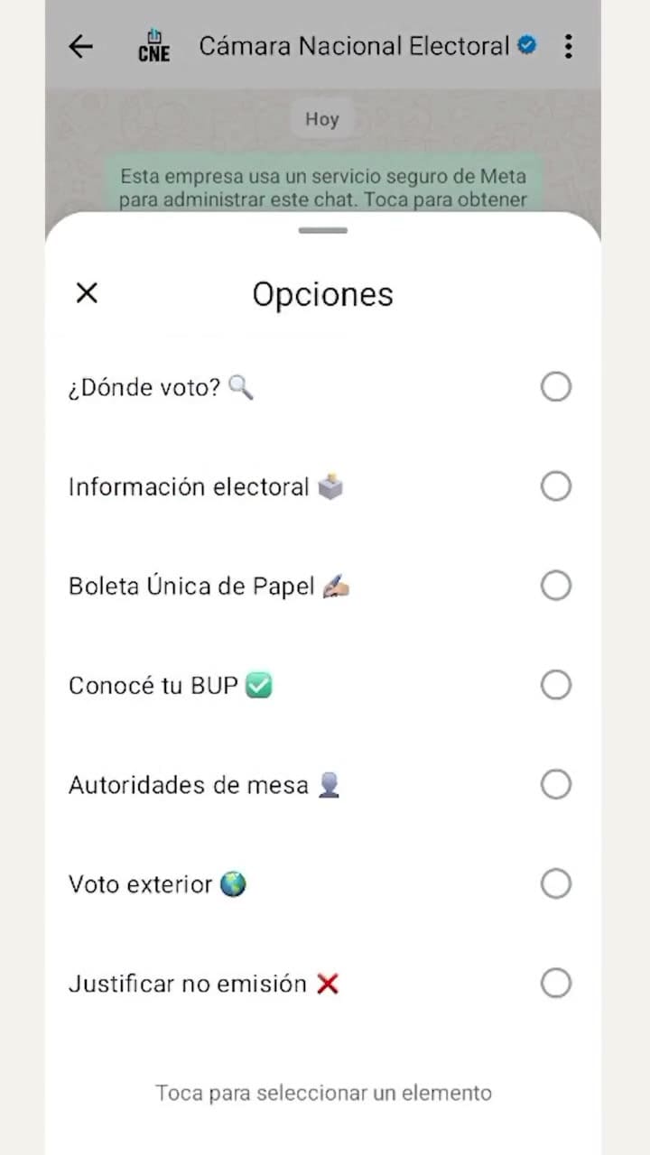 ¿Cómo consultar el padrón electoral por WhastApp?