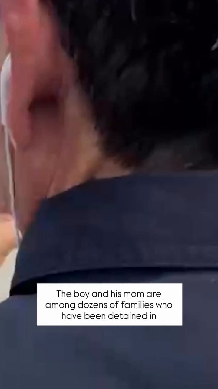 Fue detenido por el ICE junto a su mamá en Texas y lo liberaron el día de su cumpleaños: lo recibieron con una fiesta sorpresa