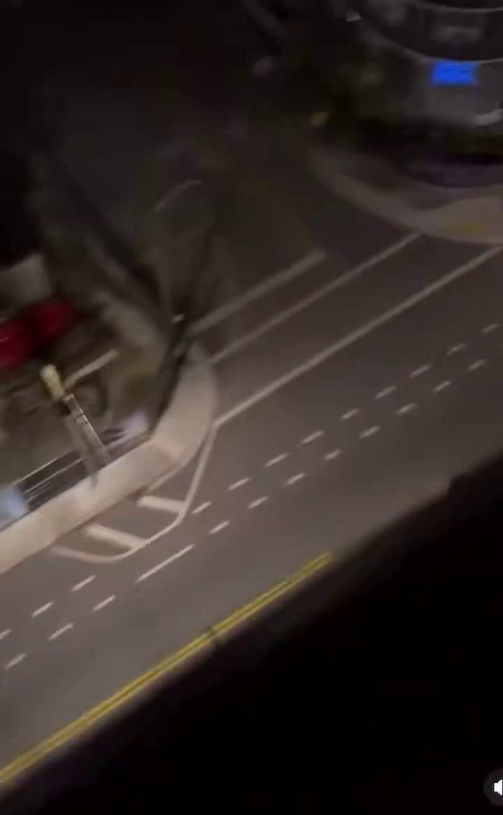 Part of the Miami chase and the Ferrari accident