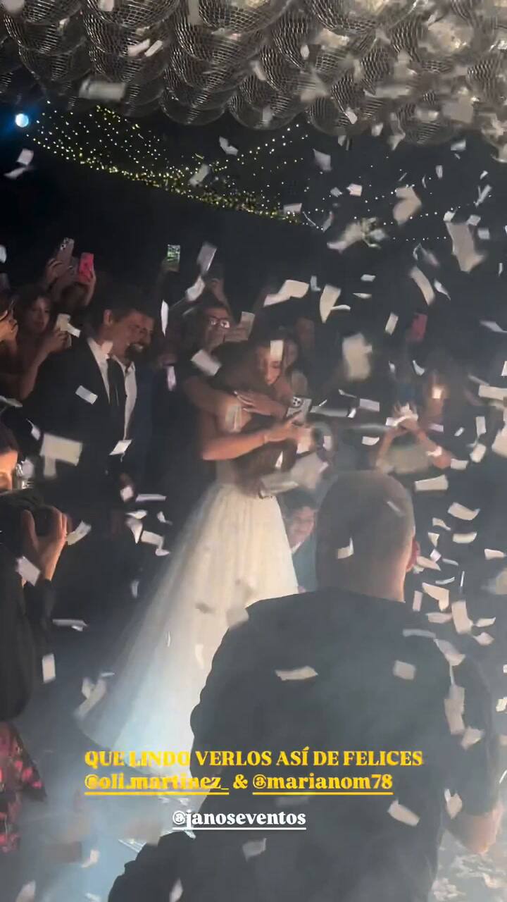 La fiesta de 15 de Olivia, la hija de Mariano Martínez