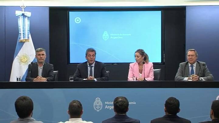 Habló Massa sobre la situación de Edesur