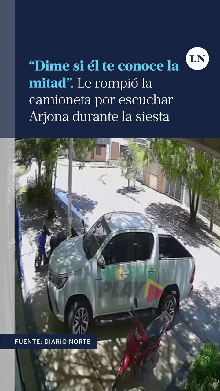 “Dime si él te conoce la mitad”: le rompió la camioneta a una vecina que escuchaba música a todo volumen a la siesta