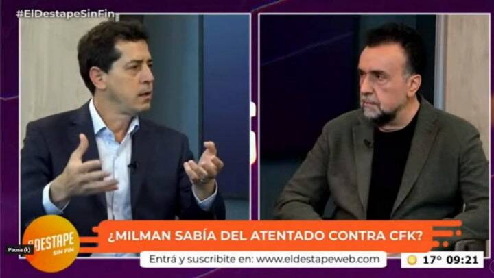 “Wado” de Pedro: “Milman sabía que la iban a matar a Cristina, es gravísimo”