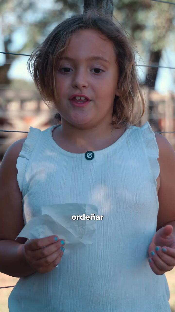 India en la entrevista con Canal Ganadero, donde se hizo conocida