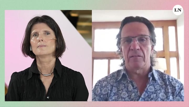 Juan Pablo Nicolini en La Repregunta con Luciana Vázquez