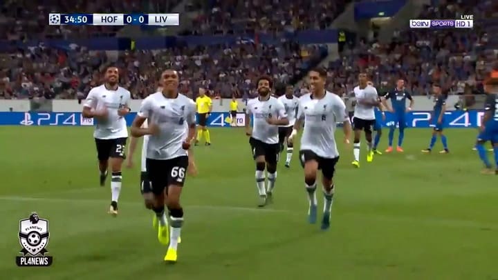 El gol de Arnold para Liverpool