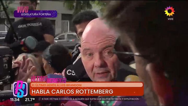 El recuerdo de Carlos Rottemberg sobre Luis Brandoni