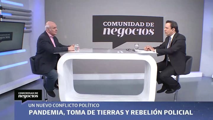 José Luis Espert en Comunidad de Negocios