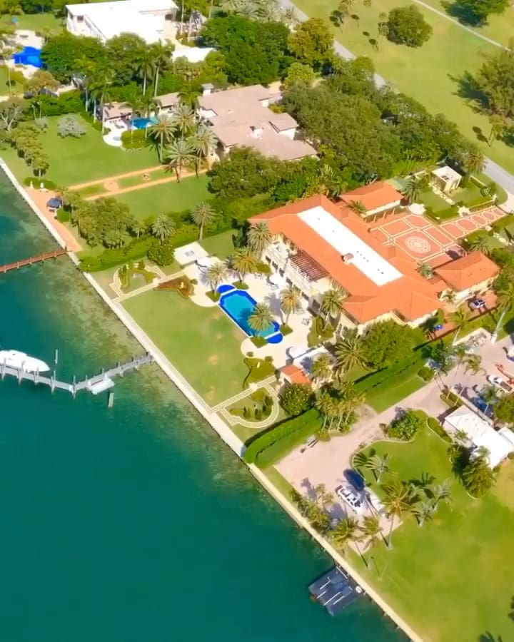 Cuál Es El Lugar Elegido Por Los Millonarios Para Vivir En Florida (Video Instagram @Southbeachhelicopters)