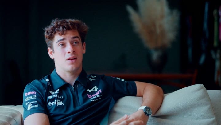 Franco Colapinto fue confirmado como piloto de Alpine para 2026.mov