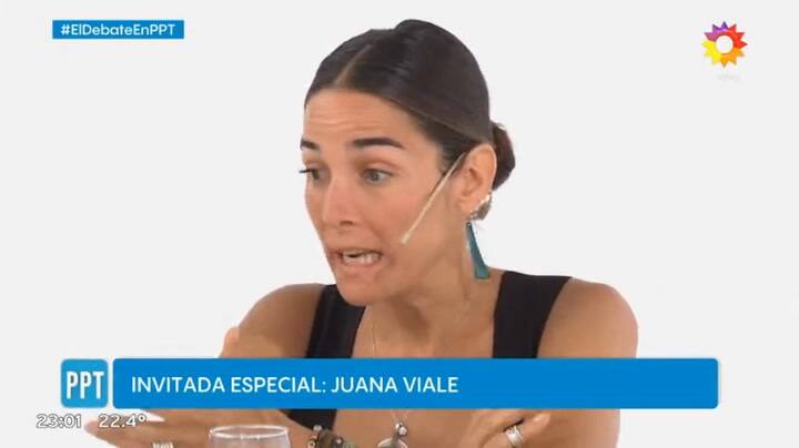 El error de Juana Viale sobre el debate presidencial