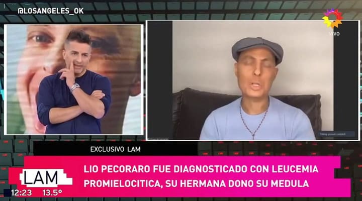 Lío Pecoraro contó cómo descubrió que tenía Leucemia - Fuente: eltrece
