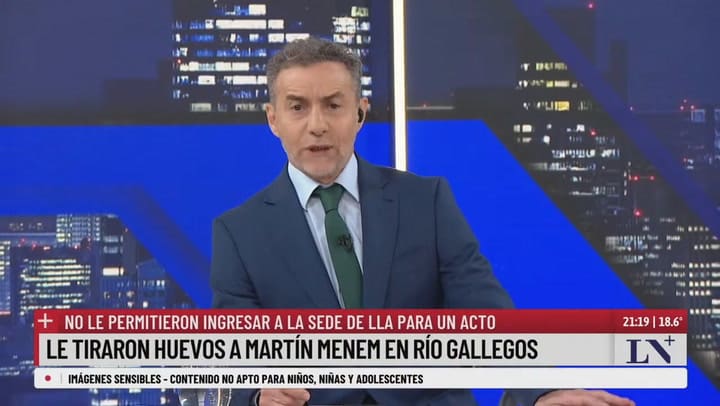 Habla Martín Menem Tras El Escrache En Río Gallegos