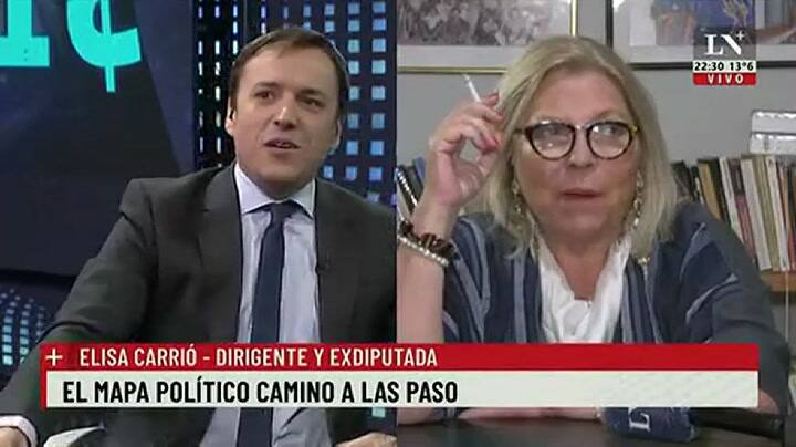 El enojo de Elisa Carrió con Carlos Melconian: “Estoy cansada de los economistas”
