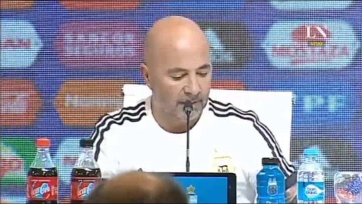 El anuncio de Jorge Sampaoli con la lista de jugadores que irán al Mundial