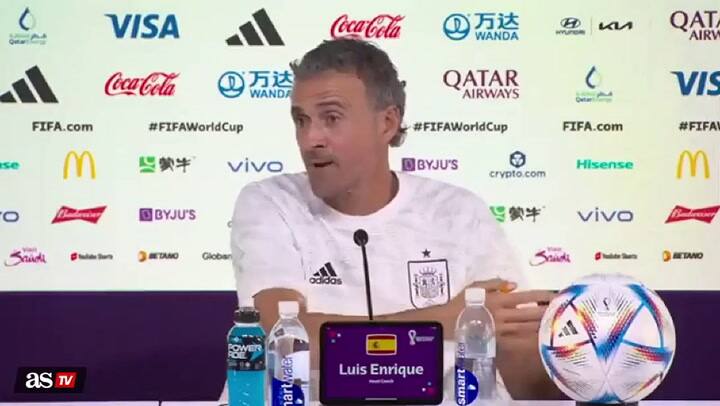 La declaración de Luis Enrique previa al partido que se volvió polémica luego de que España pierda