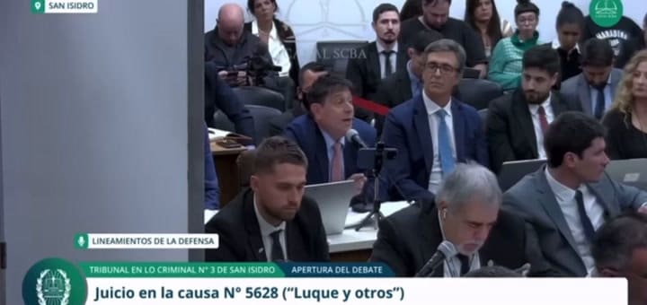 Uno de los videos incorporados en el expediente
