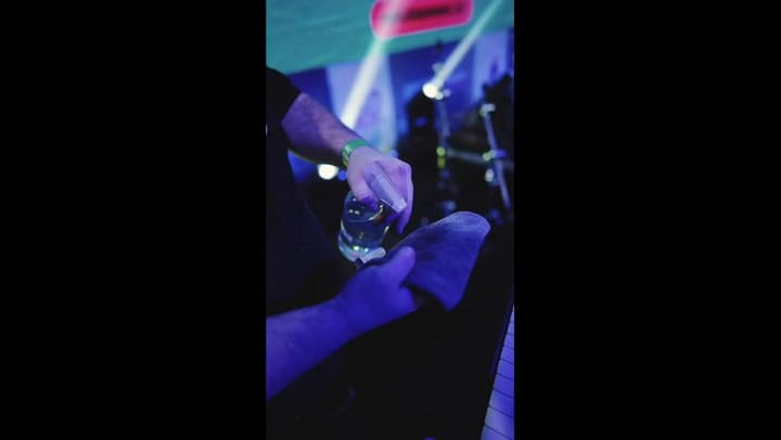 Preparación para el show en cuarentena