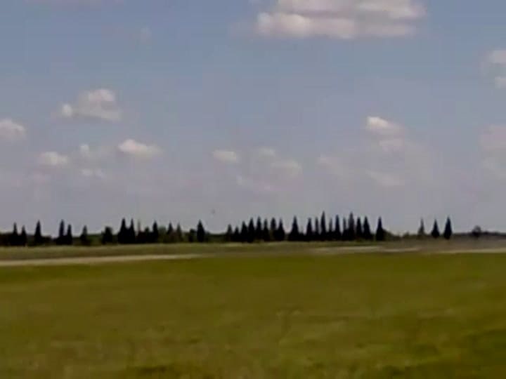 Un vuelo realmente rasante