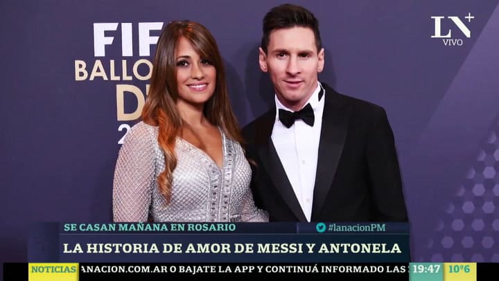 La verdadera historia de amor de Lionel Messi y Antonela Roccuzzo la profética carta de Leo, la sepa