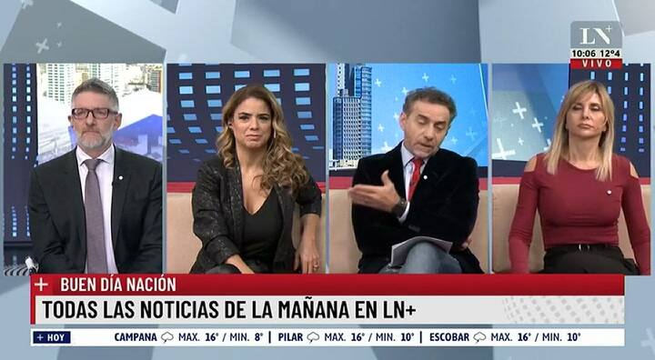 Pase Luis Novaresio y Luis Majul