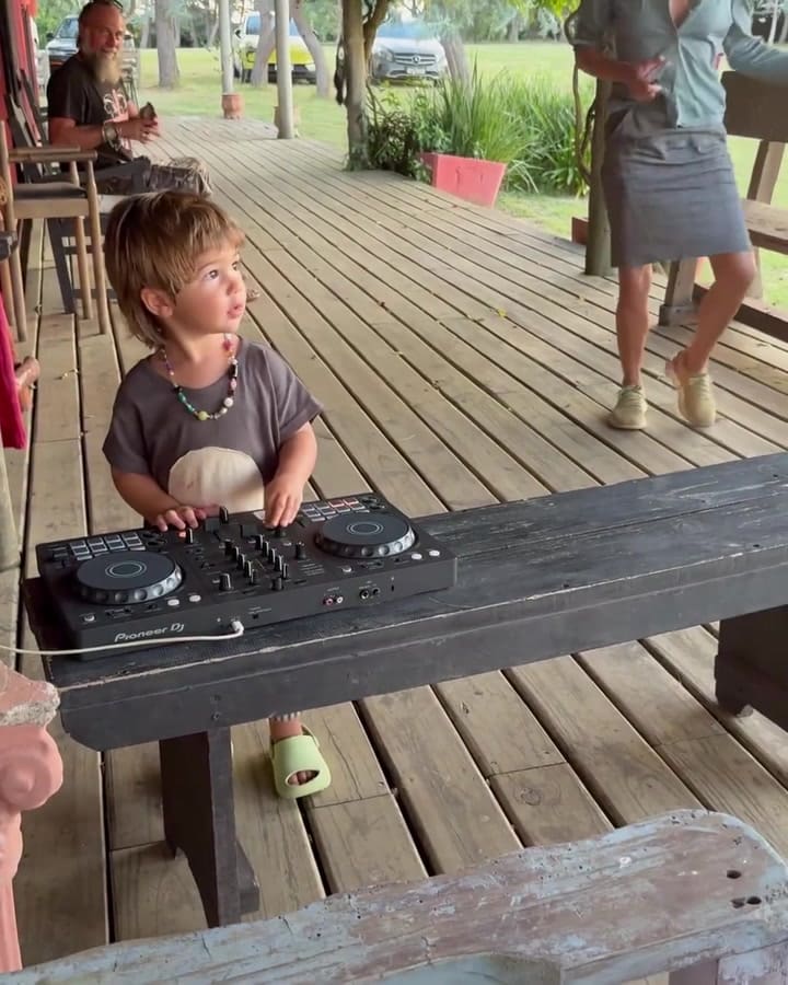 El festejo de cumpleaños de Tao, el hijo mayor de Calu Rivero