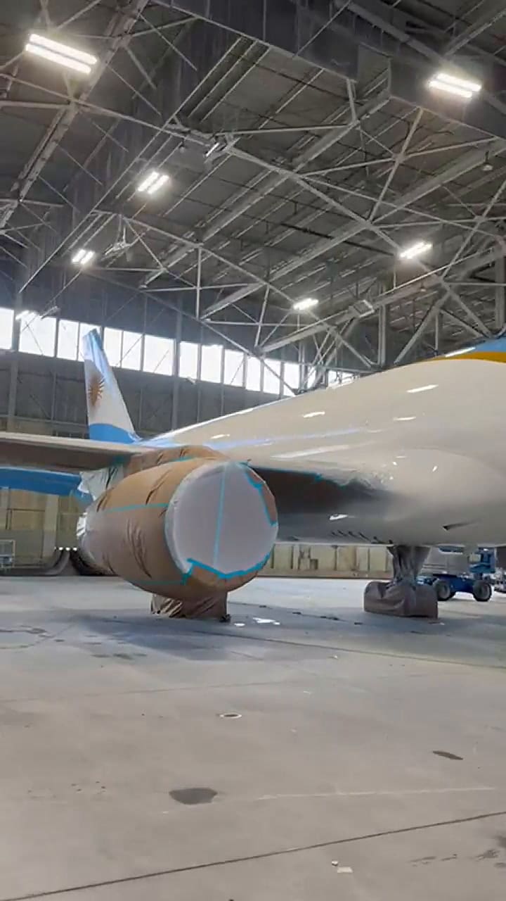 El nuevo avión presidencial