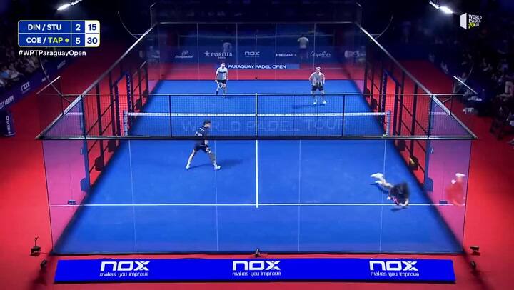 Puntazo en las finales del Paraguay Padel Open 2023