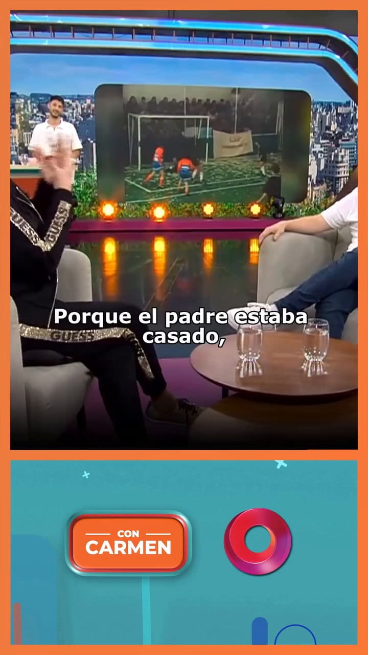 Diego Vicos visitó a Carmen Barbieri y recordaron momentos que compartieron en Cebollitas