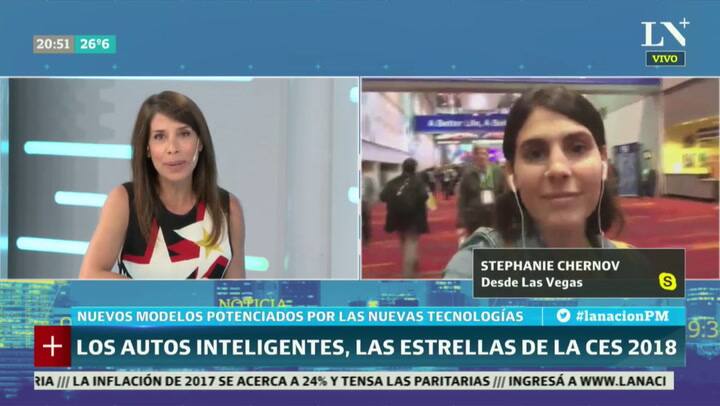 Los autos inteligentes, las estrellas del CES 2018