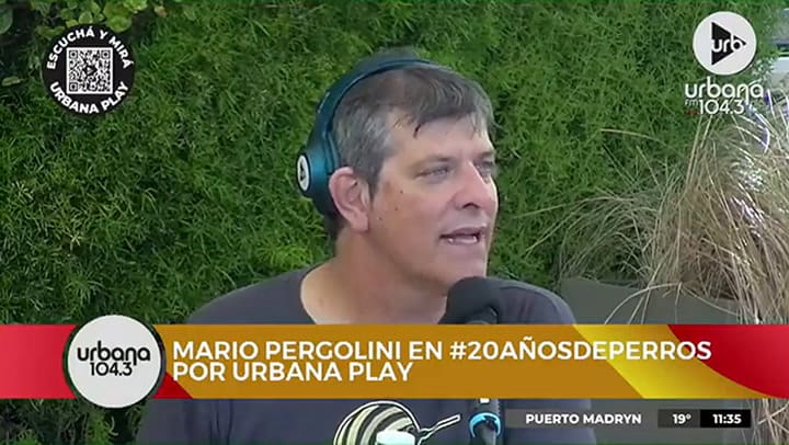 Mario Pergolini y Andy Kusnetzoff protagonizaron un mano a mano en Perros de la calle