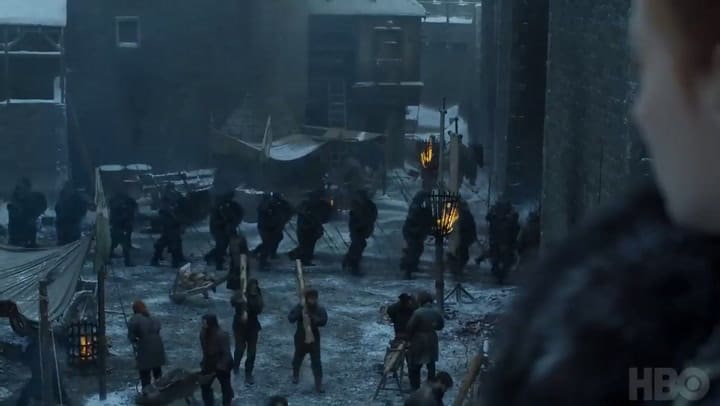 Adelanto del cuarto capítulo de la octava temporada de Game of Thrones - Fuente: HBO